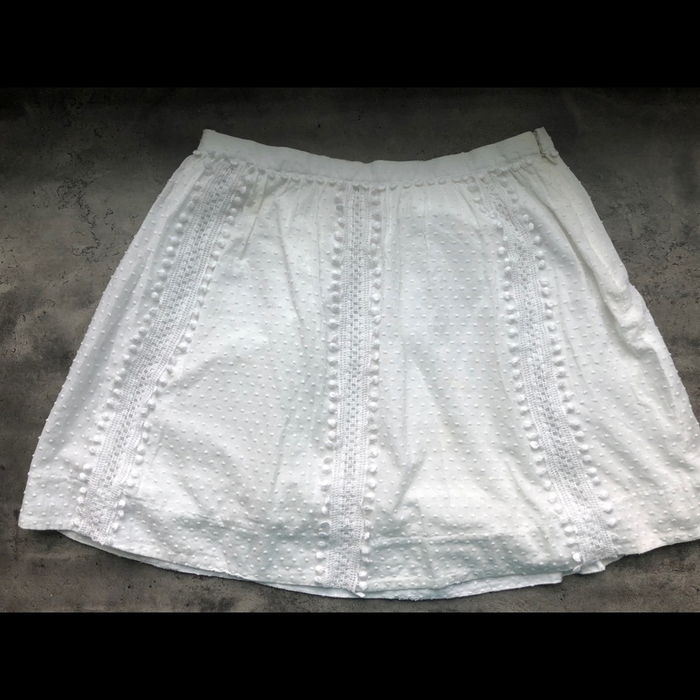 JCrew Women’s White Skirt